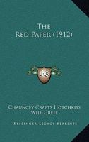 The Red Paper 127954189X Book Cover