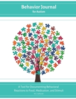 Behavior Journal for Autism : A Tool for Documenting Behavioral Reactions to Food, Medication, and Stimuli 1794448977 Book Cover