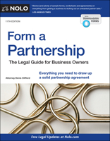Form a Partnership: The Complete Legal Guide 1413324460 Book Cover