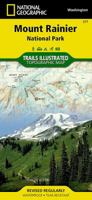 Mount Rainier National Park Map 1566953456 Book Cover