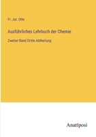Ausführliches Lehrbuch der Chemie: Zweiter Band Dritte Abtheilung 338203218X Book Cover