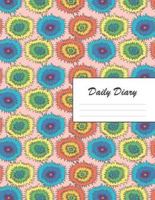 Daily Diary: Blank 2020 Journal Entry Writing Paper for Each Day of the Year Tie Dye Abstract January 20 - December 20 366 Dated Pages A Notebook to Reflect, Write, Document & Diarise Your Life, Set G 1676830227 Book Cover