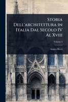 Storia Dell'architettura in Italia Dal Secolo IV Al Xviii (Italian Edition) 1024012123 Book Cover