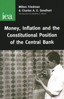 Money, Inflation and the Constitutional Position of Central Bank 0255365381 Book Cover