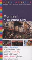 MONTREAL AND QUEBEC CITY COLOURGUIDE (Colourguides) 0887807585 Book Cover