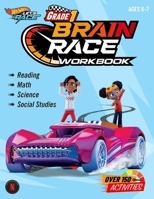 Hot Wheels Brain Race Grade 1 Workbook B0G4NS9X5Q Book Cover