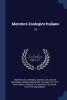 Monitore Zoologico Italiano: 33 1377021211 Book Cover