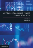 Australian Banking and Finance Law and Regulation 1108999794 Book Cover