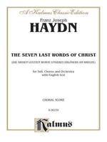 The Seven Last Words of Christ (Kalmus Classic Edition) 0769296874 Book Cover