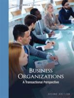 Business Organizations: A Transactional Perspective 1793560625 Book Cover