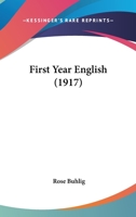 First Year English 1164647075 Book Cover