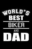 World's Best Biker and Dad: 110 Game Sheets - SeaBattle Sea Battle Blank Games Soft Cover Book for Kids for Traveling & Summer Vacations Mini Game Clever Kids 110 Lined pages 6 x 9 in 15.24 x 22.86 cm 170987726X Book Cover
