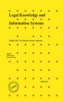 Legal Knowledge and Information Systems JURIX 2017: The Thirtieth Annual Conference 161499837X Book Cover