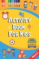 Activity Book For Kids B08GBCWWLC Book Cover