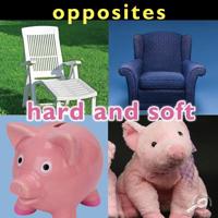 Opuestos: Duro y blando: Opposites: Hard and Soft 1604724196 Book Cover