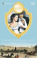 A Most Exceptional Quest (Masquerade) 0373511140 Book Cover