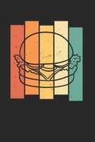 Burger Notizbuch: Burger Notizbuch für Liebhaber / Notizheft / Notizblock A5 (6x9in) Dotted Notebook / Punkteraster / 120 gepunktete Seiten (German Edition) 1675519838 Book Cover