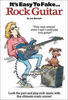 It's Easy to Bluff Rock Guitar 0825619270 Book Cover