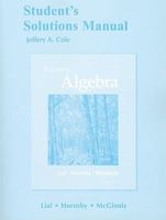 Student Solutions Manual for Beginning Algebra 032144471X Book Cover
