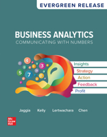 Business Analytics: Communicating with Numbers, 2025 Release, McGraw Hill 1265867674 Book Cover