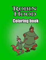 Robin hood Coloring Book B09HG2FDR4 Book Cover