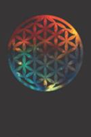 flower of life sacred geometry: 6" x 9" dotted grid blank 120 pages, bullet journal, notebook or diary 1691754803 Book Cover