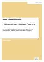Frauendiskriminierung in Der Werbung 3956367693 Book Cover