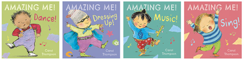 Amazing Me! Board Book Set Of 4 1786285312 Book Cover