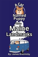 A Cat Named Puppy Visits Maine Landmarks: A Rhyming State Book for Kids to Learn About Maine’s Landmarks, Geography, and Fun Facts (A Cat Named Puppy Visits Landmarks) B0FLF4816T Book Cover