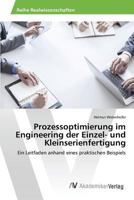 Prozessoptimierung Im Engineering Der Einzel- Und Kleinserienfertigung 363987644X Book Cover