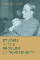 Studies In The Problem Of Sovereignty 161619412X Book Cover