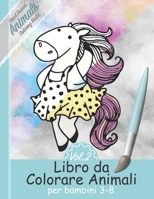 Vol. 2 Libro da Colorare Animali per Bambini 3-8: 50 Grafiche Disegnati a Mano I Libro di Attività Carino per Ragazze, Bambini Adatto a un'età Prescol B08N9DP63R Book Cover