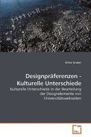 Designpräferenzen - Kulturelle Unterschiede 3639238443 Book Cover