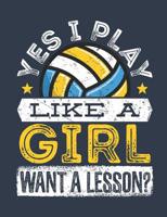 Volleyball Senior 2020: Volleyball Notebook, Blank Paperback Composition Book For Volleyball Player To Write In, 150 Pages, college ruled 1078119511 Book Cover