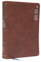 NET, The TEXT Bible, Leathersoft, Brown, Comfort Print: Uncover the message between God, humanity, and you 078524817X Book Cover