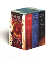 Crescent City Series Set of 3 Books. House of Earth and Blood (paperback), House of Sky and Breath (paperback) and House of Flame and Shadow (hardcover) 1639732187 Book Cover