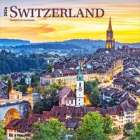 Switzerland 2026 12 X 24 Inch (Hanging) Monthly Square Wall Calendar Plastic-Free B0DYL1PKJ3 Book Cover