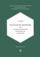 Statistische Methoden: Fur Naturwissenschafter, Mediziner Und Ingenieure 3034840926 Book Cover