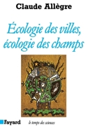 Ecologie des villes, écologie des champs 2213031592 Book Cover