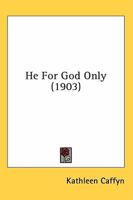 He for God Only 1164190725 Book Cover