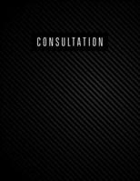 Consultation book: Indexed consultation record book - Client / Customer / Interview / Meetings B088N3YBLL Book Cover