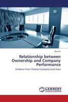 Relationship Between Ownership and Company Performance 3659587958 Book Cover