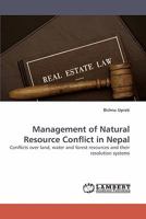 Management of Natural Resource Conflict in Nepal 3838337778 Book Cover