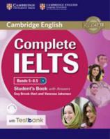Complete IELTS Bands 5–6.5 Student's Book with Answers with CD-ROM with Testbank 131660201X Book Cover