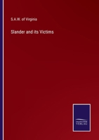 Slander and its Victims 3375139241 Book Cover