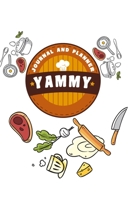 kitchen Notebook yammy journal and planner: Recipes Notebook/Journal Gift 120 page, Lined, 6x9 (15.2 x 22.9 cm) 1712202677 Book Cover