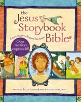 The Jesus Storybook Bible: Every Story Whispers His Name 0310708257 Book Cover