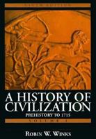 A History of Civilization: Prehistory to 1715 (Vol I) 0132283131 Book Cover