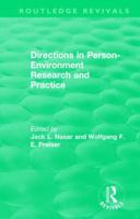 Directions in Person-Environment Research and Practice (Ethnoscapes) 1840141786 Book Cover