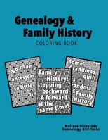 Genealogy & Family History Coloring Book 1705362672 Book Cover